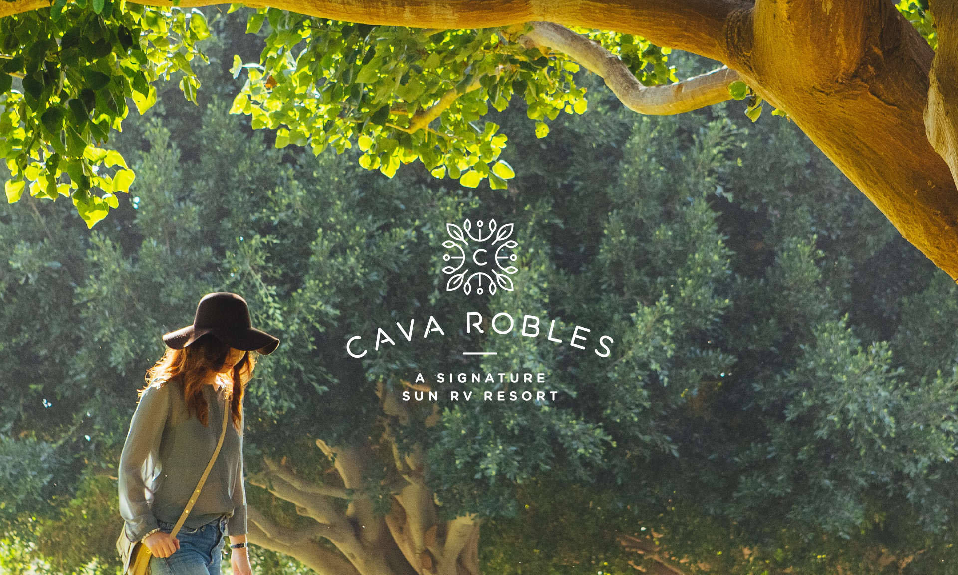 Cava Robles SUN RV Resort Logo